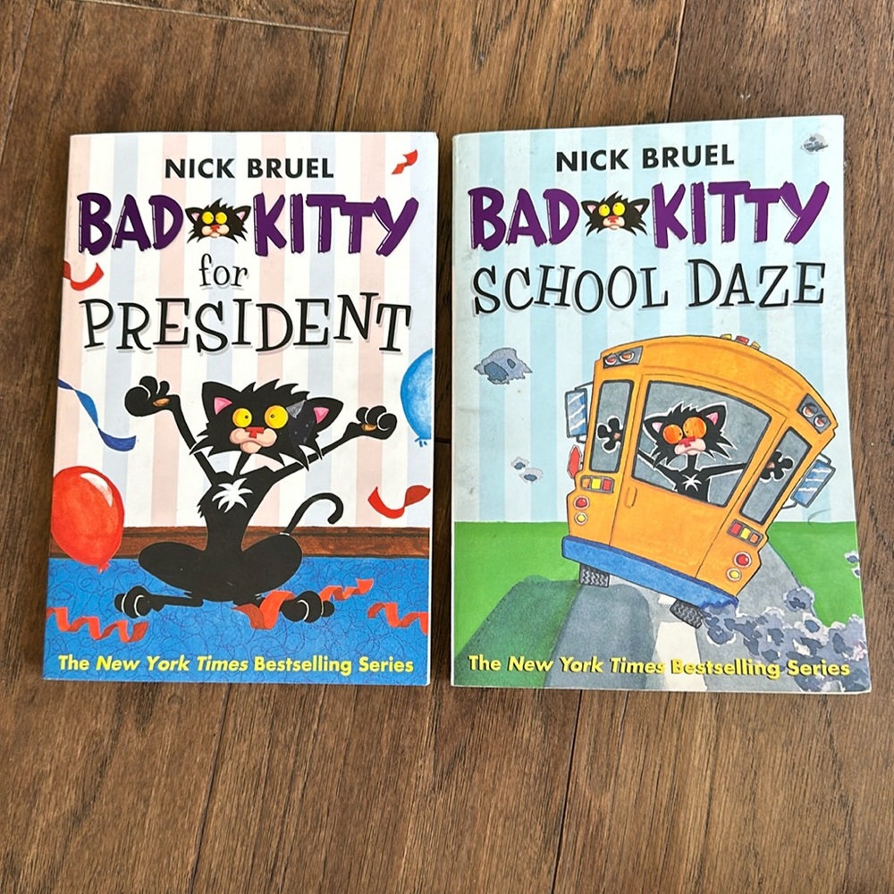 🌞Summer sale! 50% off! 2 Bad Kitty Books🌞